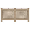 Lämpöpatterin suoja 172x19x81,5 cm MDF