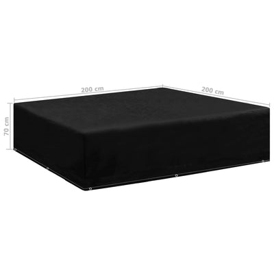 Puutarhakalusteiden suoja Editka 200x200x70cm (8 purjerengasta)