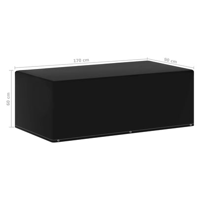 Puutarhakalustesuoja Agrepina 170x90x60cm (6 silmukkaa kaasugrilleille)