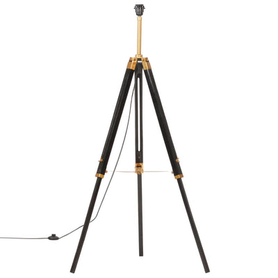 Kolmijalkavalaisin musta ja kulta täysi tiikki 141 cm
