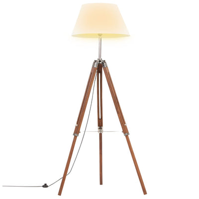 Kolmijalkavalaisin hunajanruskea ja valk. täysi tiikki 141 cm
