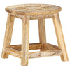 287445 vidaXL Hand-painted Stool 38x38x35 cm Solid Mango Wood