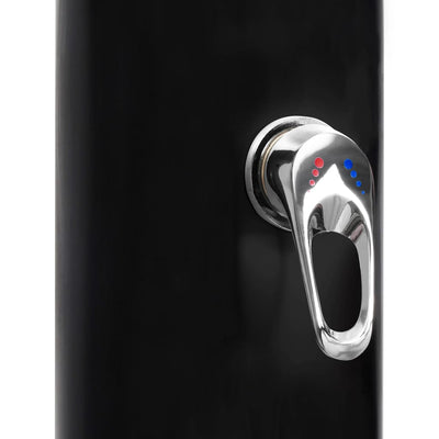 Aurinkolämmitteinen ulkosuihku, suihkupää ja hana Iralie 40 l