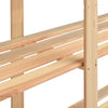 5-kerroksiset varastohyllyt 2kpl 170x38x170cm täysi mänty 500kg
