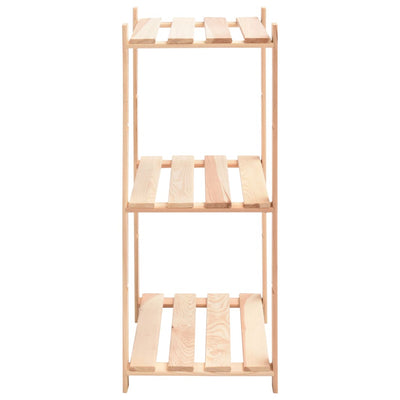 3-kerroksiset varastohyllyt 2 kpl 60x38x90 cm täysi mänty 150kg