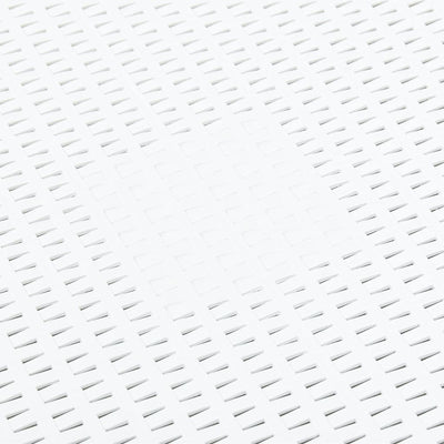 Valkoinen sivupöytä Vladiana 54x54x36,5cm (muovi)