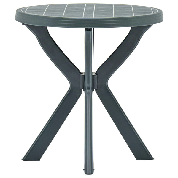 Vihreä bistropöytä Filippo Ø70cm (muovi)