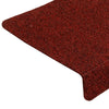 Porrasmatot 15 kpl neulahuopa 65x21x4 cm punainen