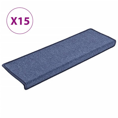 Porrasmatot 15 kpl 65x25 cm sininen