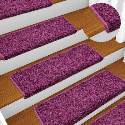 Porrasmatot 15 kpl 65x21x4 cm violetti