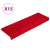 Porrasmatot 15 kpl 65x21x4 cm punainen