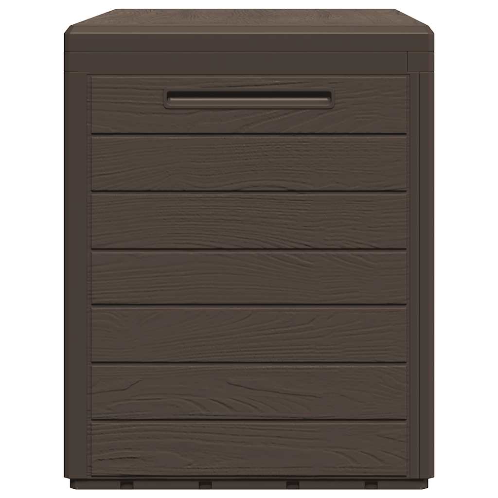 Ruskea puutarhan varastoarkku Elvera 78x44x55cm