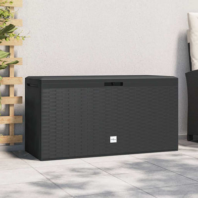 Antrasiitti puutarhan varastoarkku Iuri 114x47x60cm