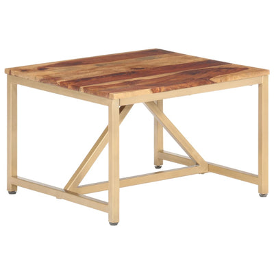 Sivupöytä 60x60x40 cm massiivipuu