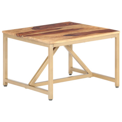 Sivupöytä 60x60x40 cm massiivipuu