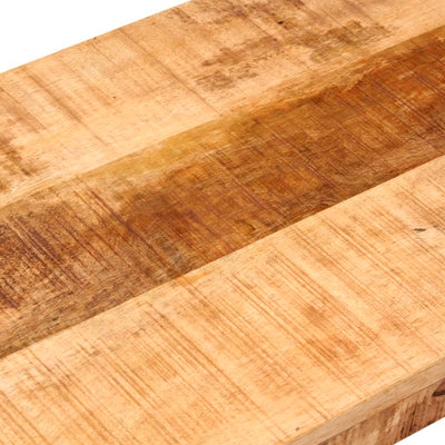 Penkki 110 cm karkea mangopuu ja teräs