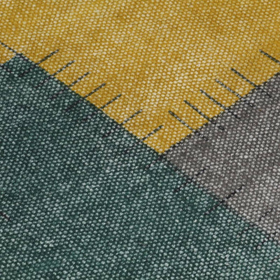 Käsinkudottu Kelim matto puuvilla 120x180 cm monivärinen