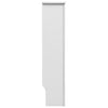 Lämpöpatterin suojat 2 kpl valkoinen 152x19x81,5 cm MDF