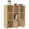 Kirjahylly Sonoma-tammi 98x30x98 cm tekninen puu