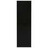 Kirjahylly musta 98x29x97,5 cm tekninen puu