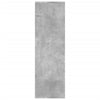 Kirjahylly betoninharmaa 98x29x97,5 cm tekninen puu