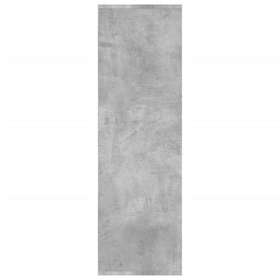 Kirjahylly betoninharmaa 98x29x97,5 cm tekninen puu