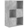 Säilytyskaappi betoninharmaa 60x29,5x90 cm tekninen puu