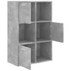 Säilytyskaappi betoninharmaa 60x29,5x90 cm tekninen puu