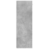 Säilytyskaappi betoninharmaa 60x29,5x90 cm tekninen puu