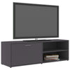 TV-taso harmaa 120x34x37 cm tekninen puu