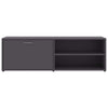 TV-taso harmaa 120x34x37 cm tekninen puu
