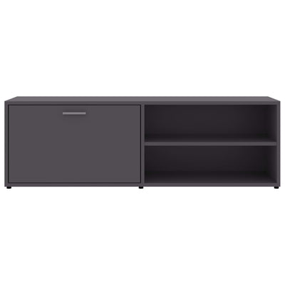 TV-taso harmaa 120x34x37 cm tekninen puu