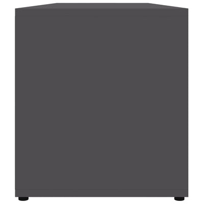 TV-taso harmaa 120x34x37 cm tekninen puu