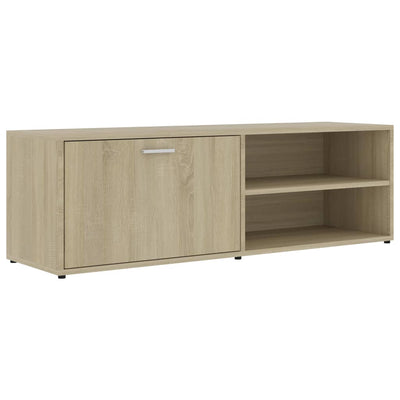 TV-taso Sonoma-tammi 120x34x37 cm tekninen puu
