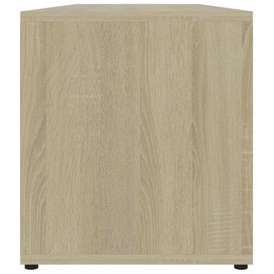 TV-taso Sonoma-tammi 120x34x37 cm tekninen puu