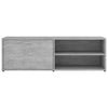 TV-taso betoninharmaa 120x34x37 cm tekninen puu