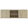 TV-taso Sonoma-tammi 120x34x37 cm tekninen puu