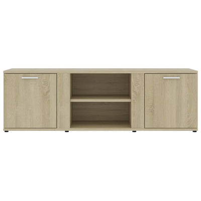 TV-taso Sonoma-tammi 120x34x37 cm tekninen puu