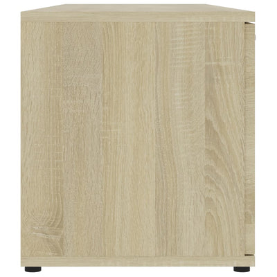 TV-taso Sonoma-tammi 120x34x37 cm tekninen puu