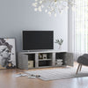 TV-taso betoninharmaa 120x34x37 cm tekninen puu