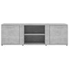 TV-taso betoninharmaa 120x34x37 cm tekninen puu