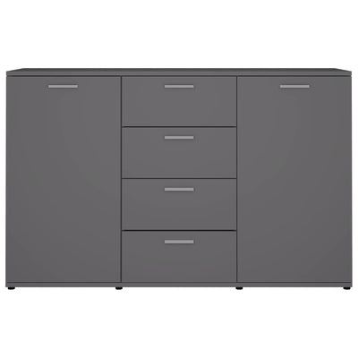 Senkki harmaa 120x35,5x75 cm tekninen puu