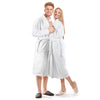 Unisex froteekylpytalkki 100 % puuvilla valkoinen L