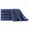 Kylpypyyhesetti 5 kpl puuvilla 450 g/m² 100x150cm laivastonsin.
