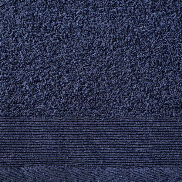 Kylpypyyhesetti 5 kpl puuvilla 450 g/m² 100x150cm laivastonsin.