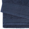 Kylpypyyhesetti 2 kpl puuvilla 450 g/m² 100x150cm laivastonsin.