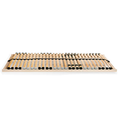 Sängyn sälepohjat 2 kpl 28 säleellä 7 vyöhykettä 80x200 cm