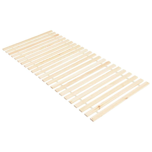 Rullattavat sängyn sälepohjat 2 kpl 23 sälettä 90x200 cm mänty