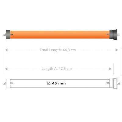 Putkimoottorit 3 kpl 20 Nm