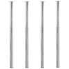Kromi teleskooppiset pöydänjalat Velva 710 mm - 1 100 mm (4 kpl)
